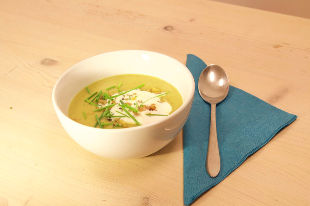 Maronen Kartoffelsuppe